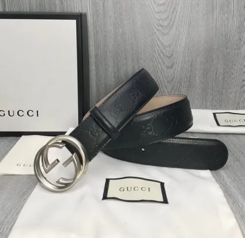 Super Perfect Quality G Belts(100% Genuine Leather,steel Buckle)-2423