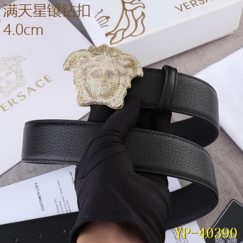 Super Perfect Quality Versace Belts(100% Genuine Leather,Steel Buckle)-723