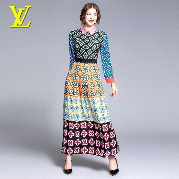 LV Women Dress-004(M-XXL)