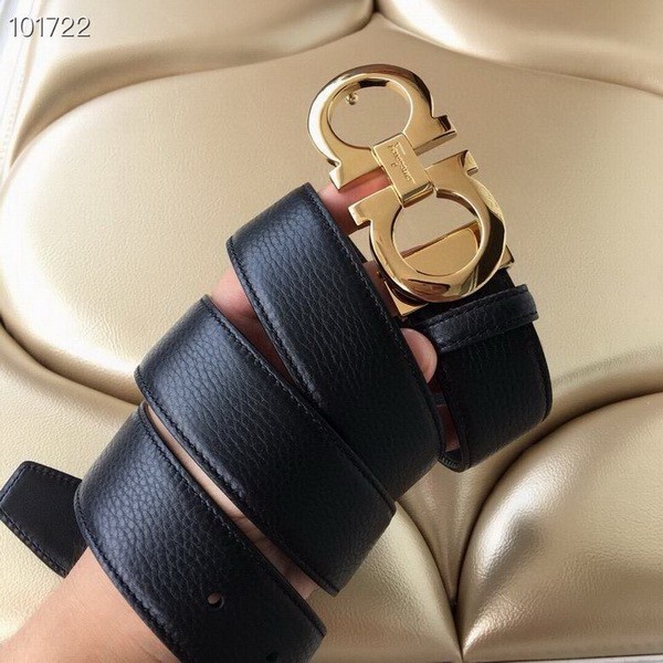 Super Perfect Quality Ferragamo Belts(100% Genuine Leather,steel Buckle)-1291