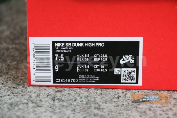 Authentic Nike Dunk High “Michigan”