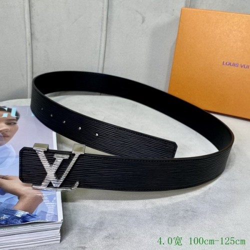 Super Perfect Quality LV Belts(100% Genuine Leather Steel Buckle)-2835