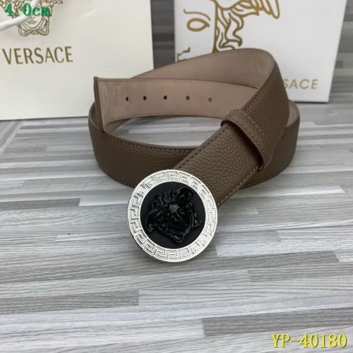 Super Perfect Quality Versace Belts(100% Genuine Leather,Steel Buckle)-058