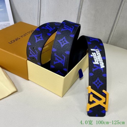 Super Perfect Quality LV Belts(100% Genuine Leather Steel Buckle)-3007