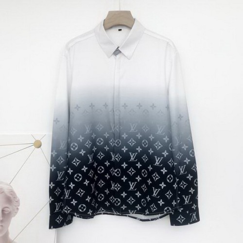 LV long sleeve shirt men-008(M-XXL)