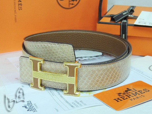 Super Perfect Quality Hermes Belts(100% Genuine Leather,Reversible Steel Buckle)-173