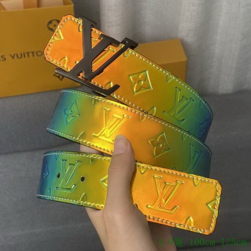 Super Perfect Quality LV Belts(100% Genuine Leather Steel Buckle)-2980