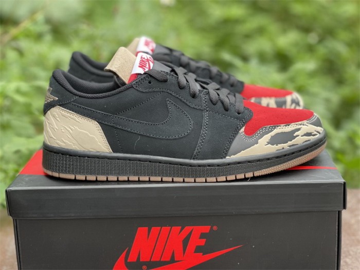 Authentic SoleFly x Air Jordan 1 Low “Carnivore”