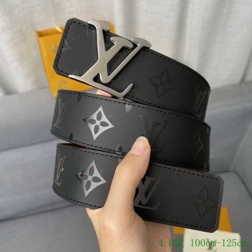 Super Perfect Quality LV Belts(100% Genuine Leather Steel Buckle)-2775