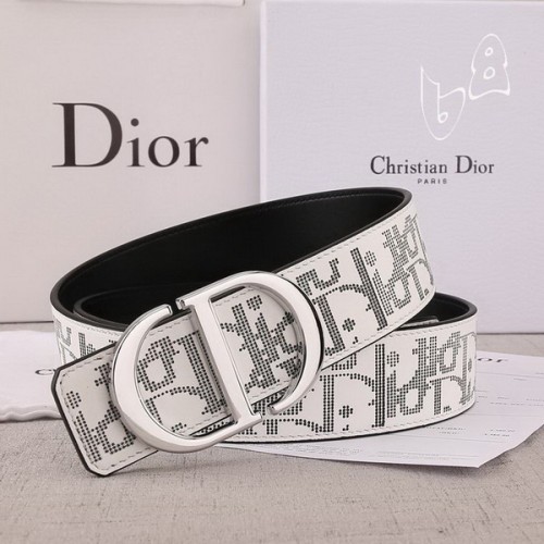 Super Perfect Quality Dior Belts(100% Genuine Leather,steel Buckle)-441