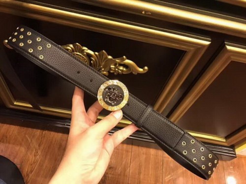 Super Perfect Quality Versace Belts(100% Genuine Leather,Steel Buckle)-214