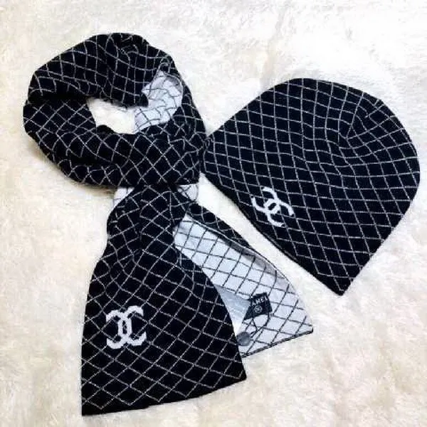 CHAL Wool Cap Scarf AAA-085