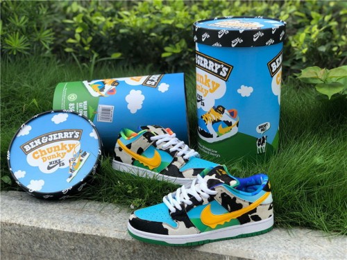 Authentic Ben & Jerry's x Nike SB Dunk Low Pro QS(with Original Boxes)