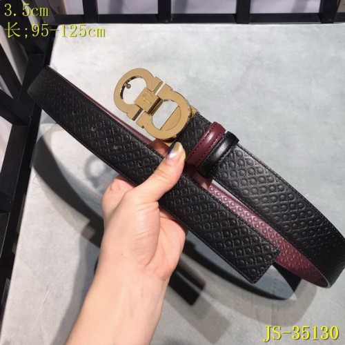 Super Perfect Quality Ferragamo Belts(100% Genuine Leather,steel Buckle)-1004