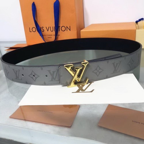 Super Perfect Quality LV Belts(100% Genuine Leather Steel Buckle)-1152