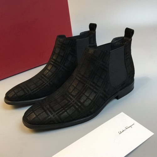 Ferragamo Men shoes 1：1 quality-161