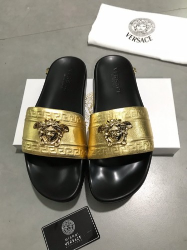 Versace men slippers 1：1 quality-268