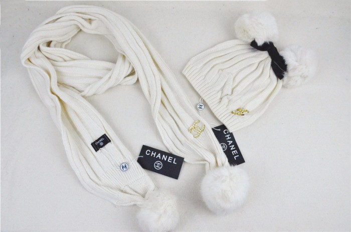 CHAL Wool Cap Scarf AAA-010