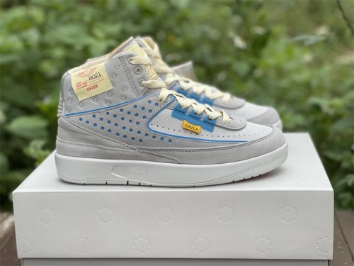 Authentic Union x Air Jordan 2 “Grey Fog”