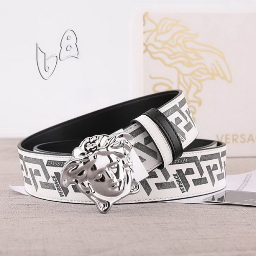 Super Perfect Quality Versace Belts(100% Genuine Leather,Steel Buckle)-424