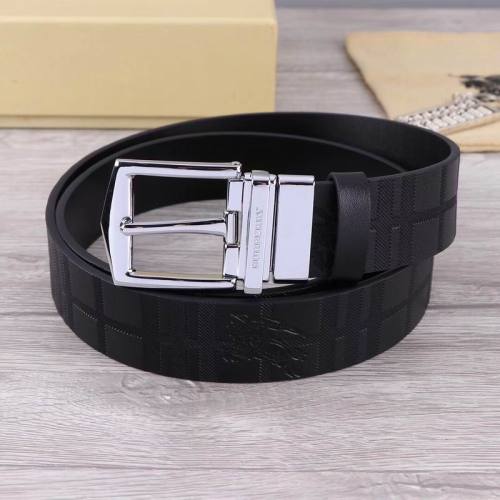 Super Perfect Quality Burberry Belts(100% Genuine Leather,steel buckle)-026