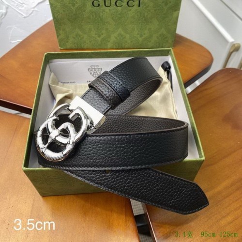 Super Perfect Quality G Belts(100% Genuine Leather,steel Buckle)-2760