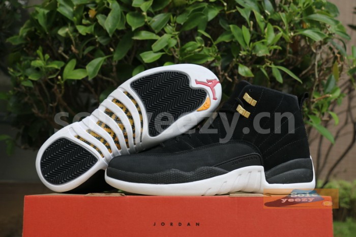 Authentic Air Jordan 12 “Reverse Taxi”