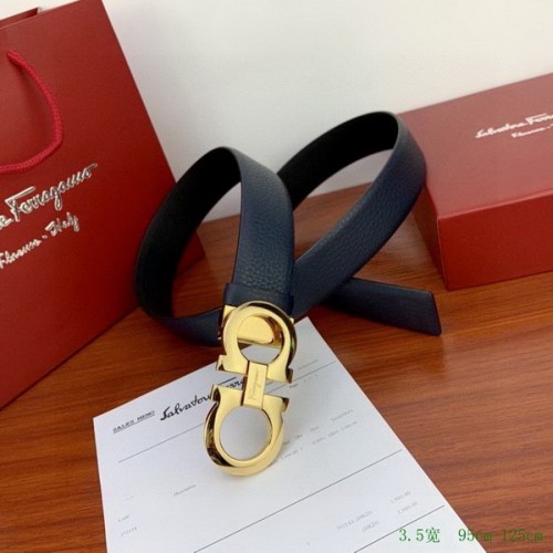 Super Perfect Quality Ferragamo Belts(100% Genuine Leather,steel Buckle)-1548