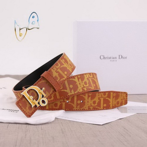Super Perfect Quality Dior Belts(100% Genuine Leather,steel Buckle)-448