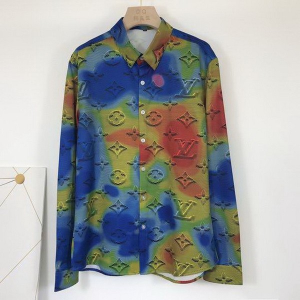 LV long sleeve shirt men-033(M-XXL)