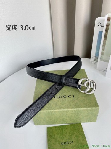 Super Perfect Quality G Belts(100% Genuine Leather,steel Buckle)-2750