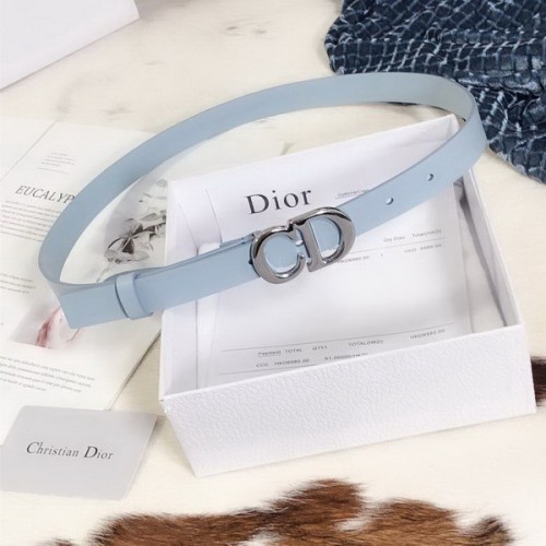 Super Perfect Quality Dior Belts(100% Genuine Leather,steel Buckle)-373