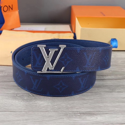 Super Perfect Quality LV Belts(100% Genuine Leather Steel Buckle)-2048
