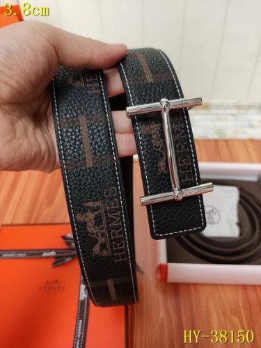 Super Perfect Quality Hermes Belts(100% Genuine Leather,Reversible Steel Buckle)-336
