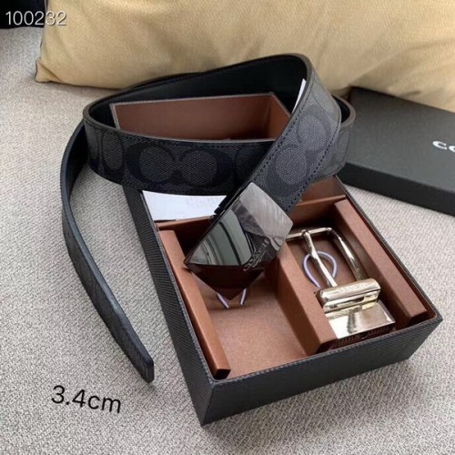 Super Perfect Quality COH Belts(100% Genuine Leather,steel Buckle)-071