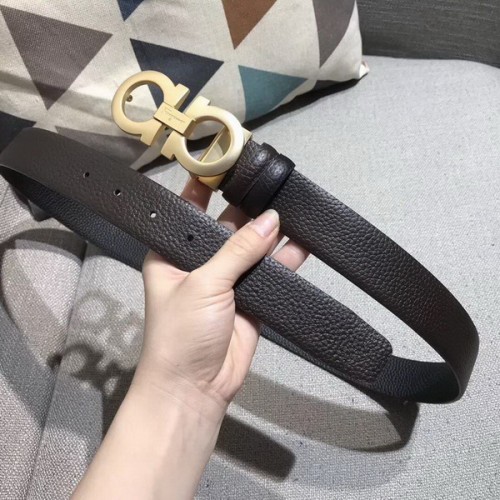 Super Perfect Quality Ferragamo Belts(100% Genuine Leather,steel Buckle)-929