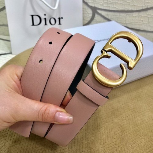 Super Perfect Quality Dior Belts(100% Genuine Leather,steel Buckle)-315
