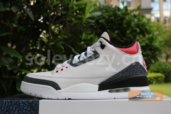 Authentic Air Jordan 3 SE DNM “Fire Red”