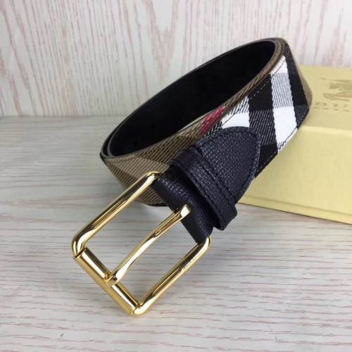 Super Perfect Quality Burberry Belts(100% Genuine Leather,steel buckle)-049
