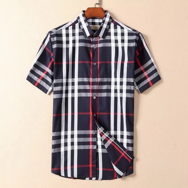 Burberry shirt sleeve men-037(M-XXXL)