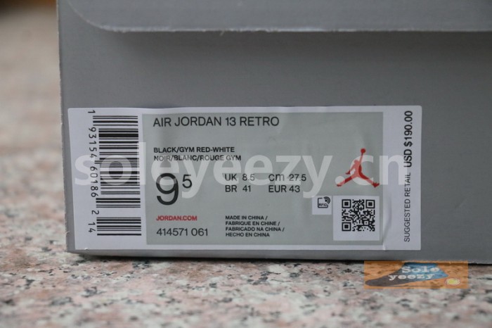 Authentic Air Jordan 13 “Reverse He Got Game”