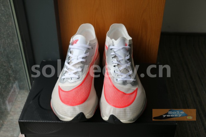 Authentic Nike ZoomX Vaporfly NEXT% White Red