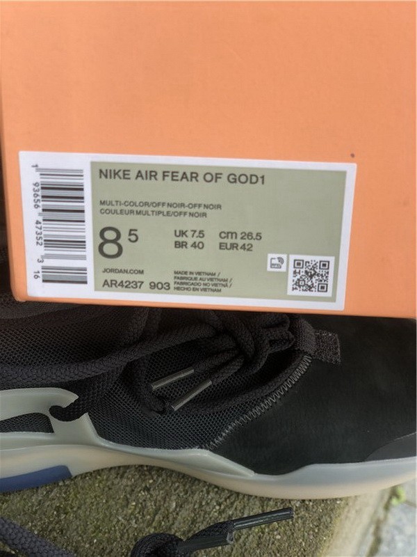 Authentic Nike Air Fear of God 1 New color