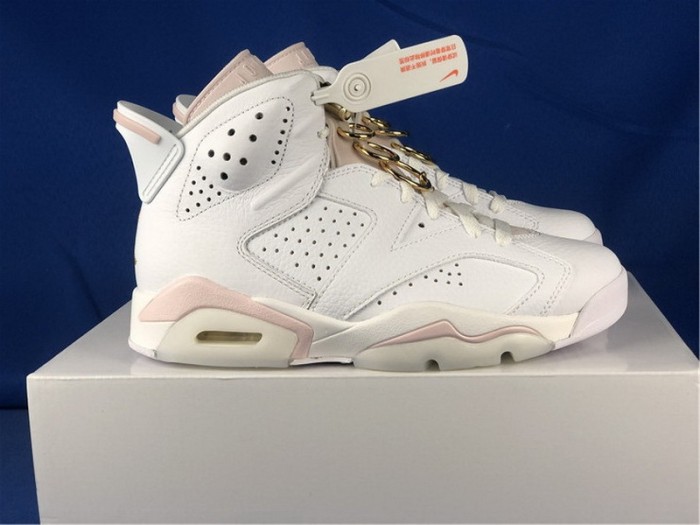 Authentic Air Jordan 6 WMNS “Gold Hoops”