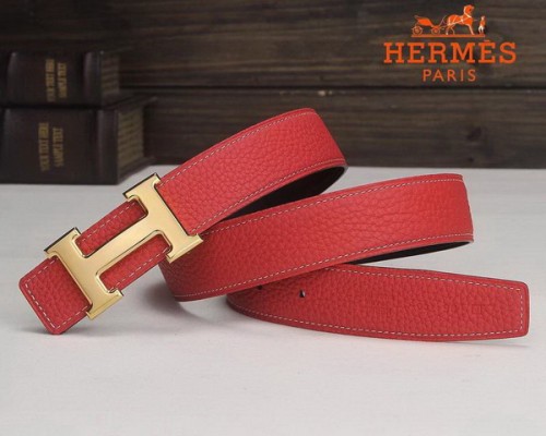Super Perfect Quality Hermes Belts(100% Genuine Leather,Reversible Steel Buckle)-388