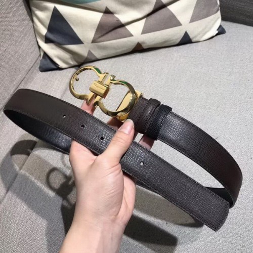 Super Perfect Quality Ferragamo Belts(100% Genuine Leather,steel Buckle)-945