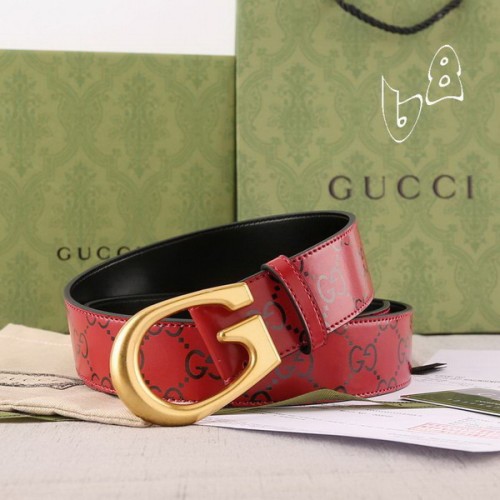 Super Perfect Quality G Belts(100% Genuine Leather,steel Buckle)-2644