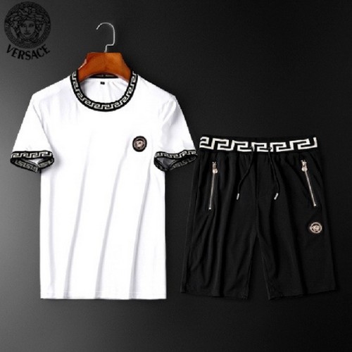 Versace short sleeve men suit-098(M-XXXL)