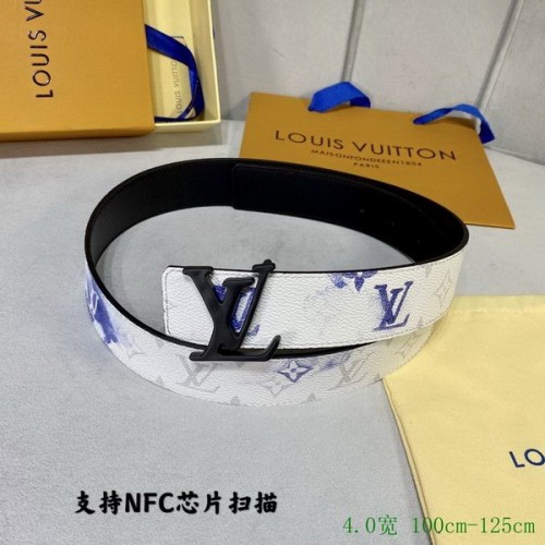Super Perfect Quality LV Belts(100% Genuine Leather Steel Buckle)-3067