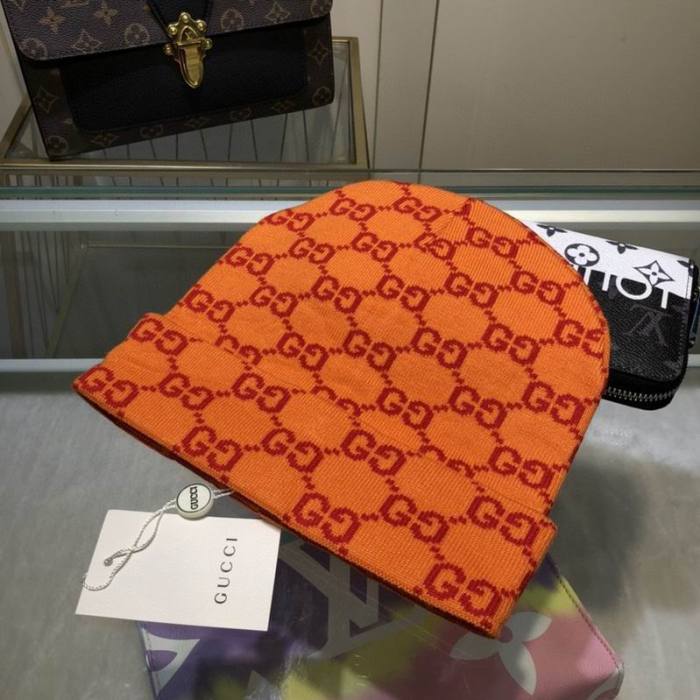 G Wool Cap Scarf AAA-194